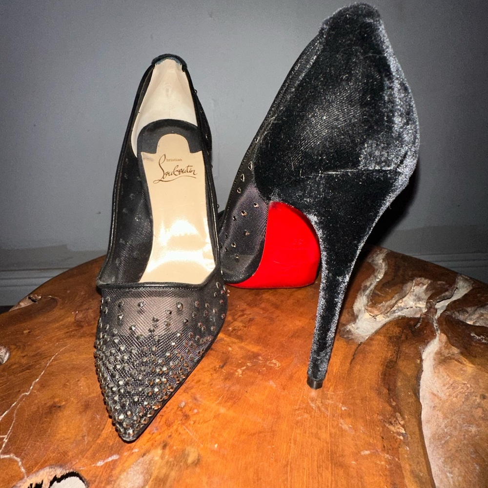 Christian Loubs. w/ crystals